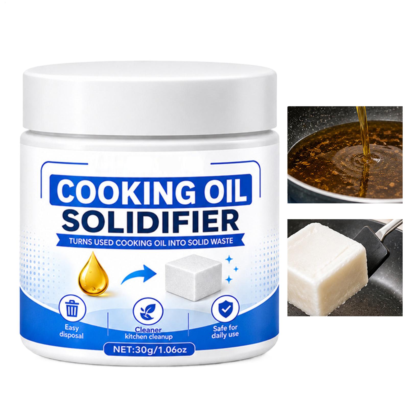 Home Cooking Meals - 30g Solidificador de Aceite de Cocina,
