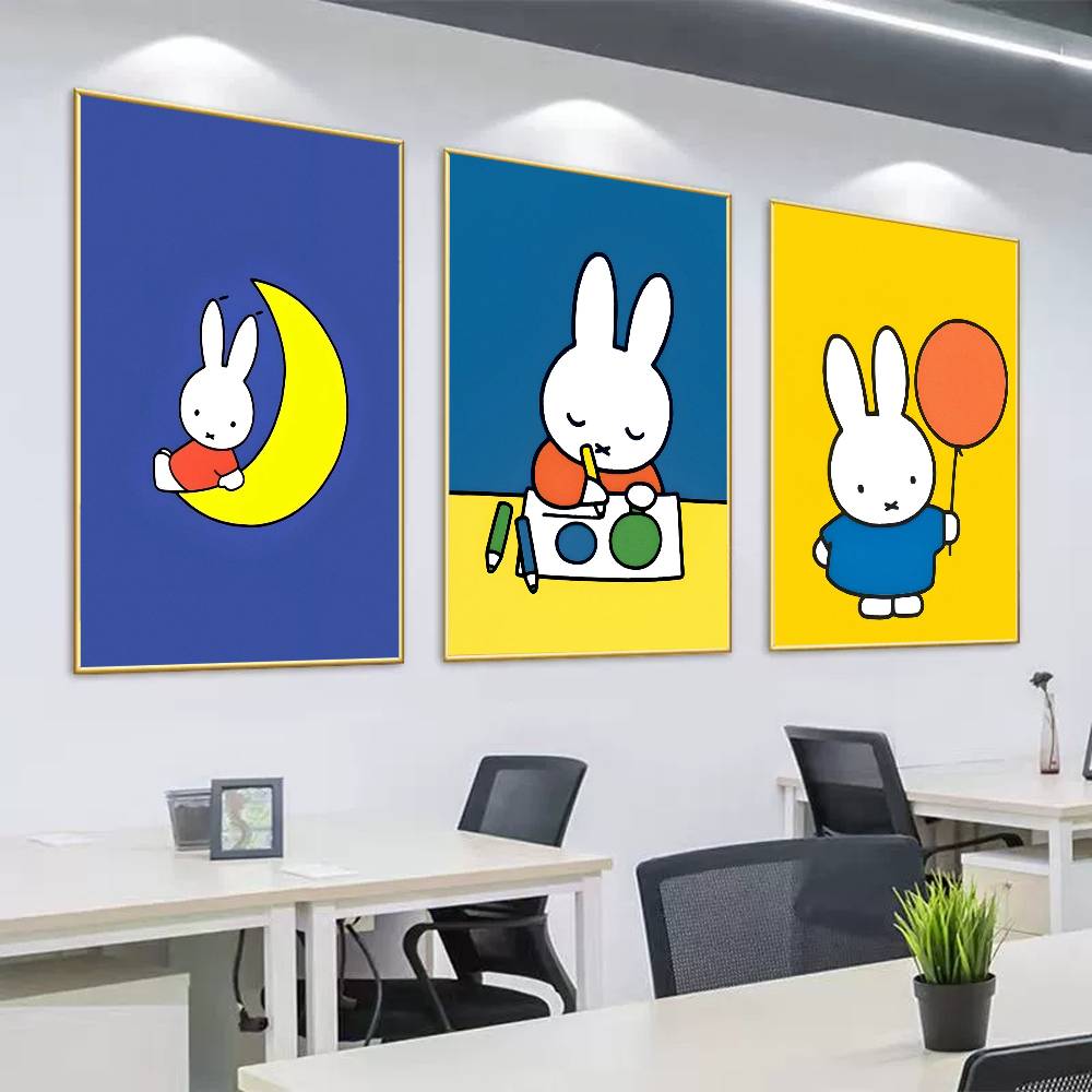 Home Cooking Meals - Póster de dibujos animados de M-Miffy,