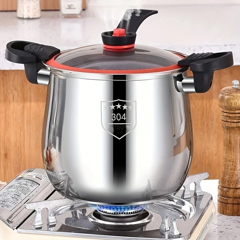 Olla a presión de acero inoxid - Home Cooking Fast Foods reseña y precio