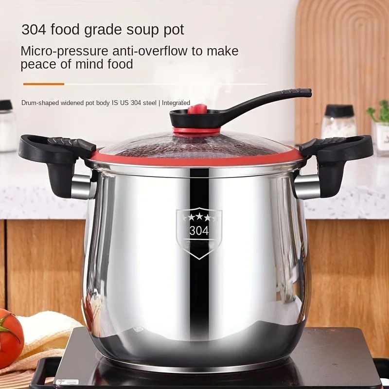 Olla a presión de acero inoxid - Home Cooking Fast Foods reseña y precio