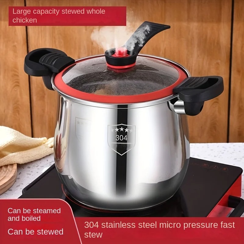 Olla a presión de acero inoxid - Home Cooking Fast Foods reseña y precio
