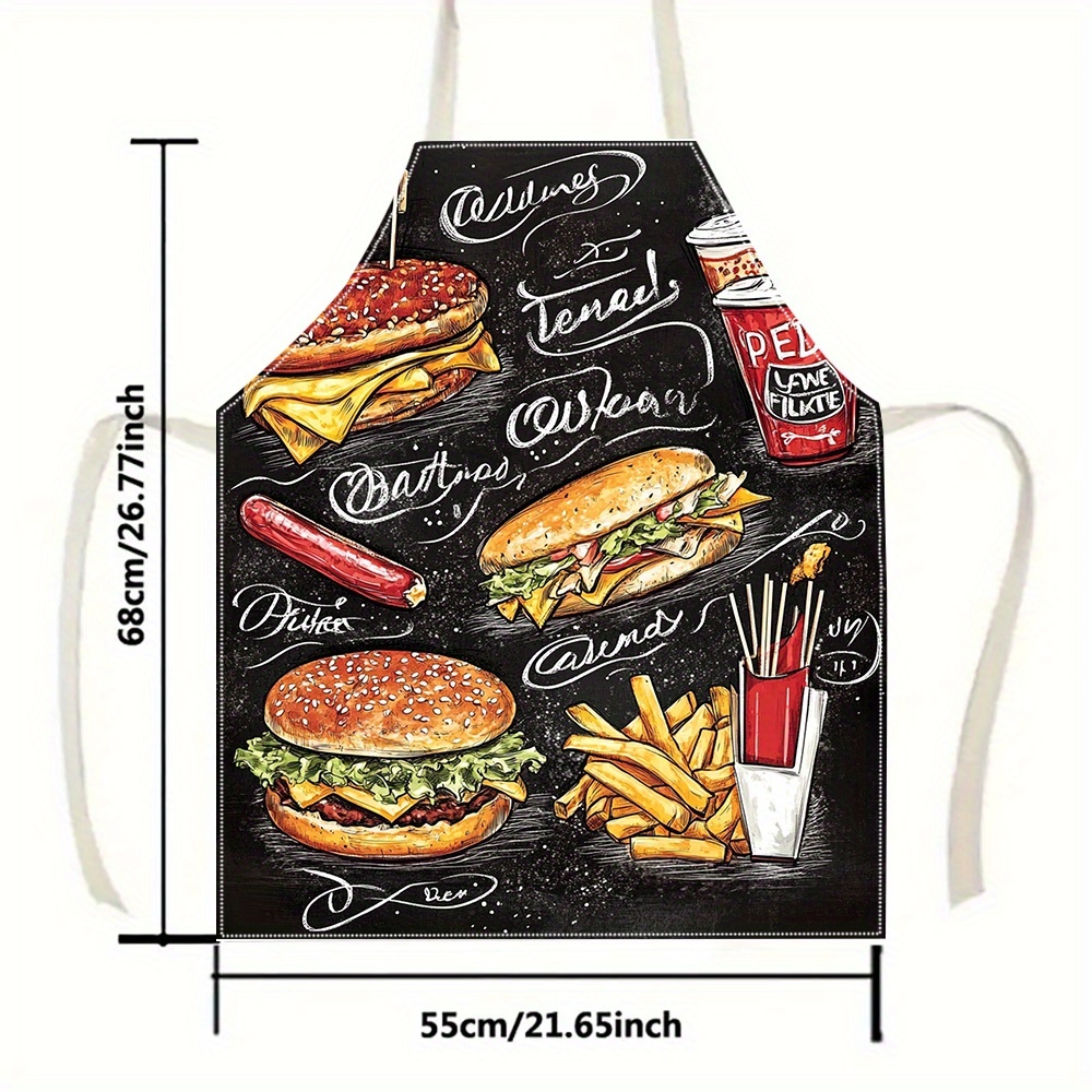 Delantal de Cocina Retro de Li - Home Cooking Fast Foods reseña y precio