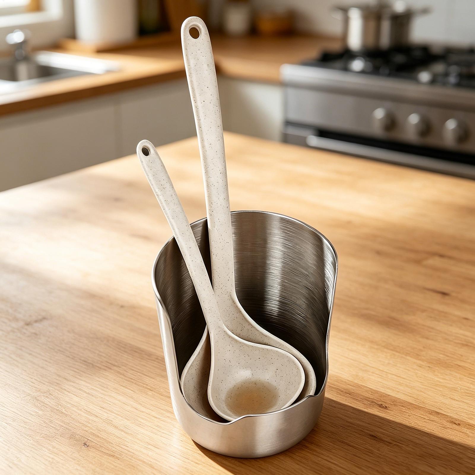 Soporte organizador de acero i - Home Cooking Meals reseña y precio