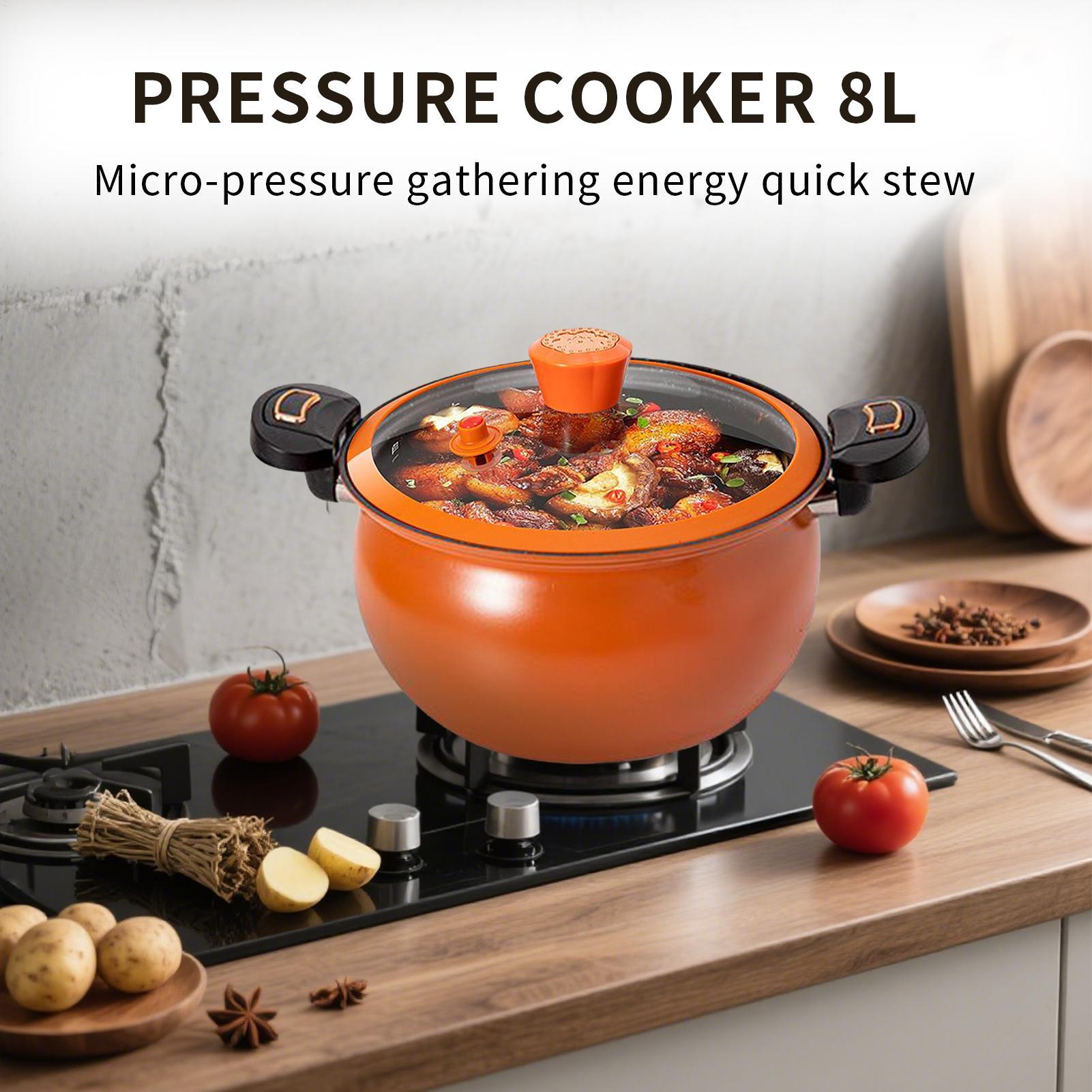 Olla de presión pequeña, olla  - Home Cooking Fast Foods reseña y precio