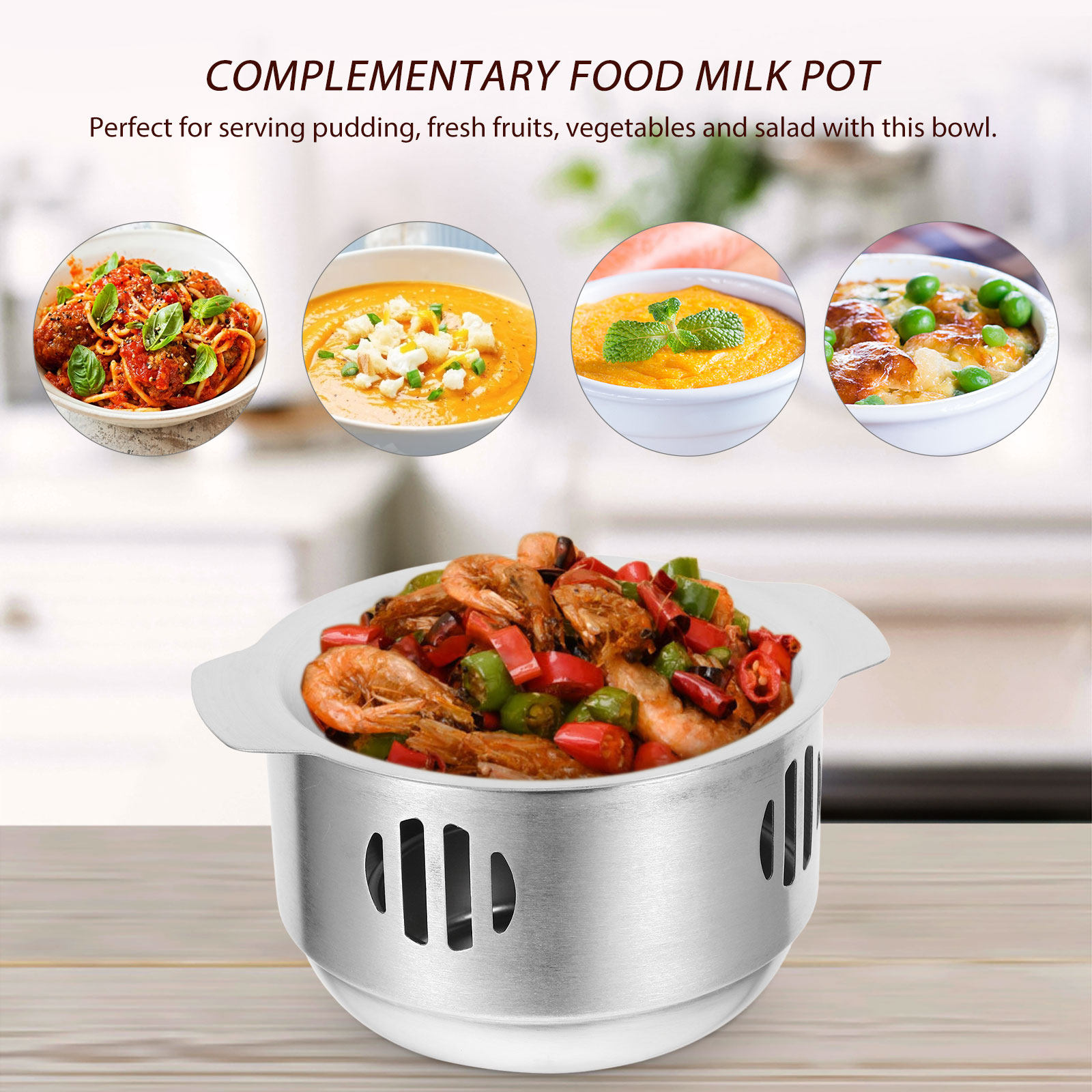 Juego de 1 Olla para Calentar  - Home Cooking Fast Foods reseña y precio