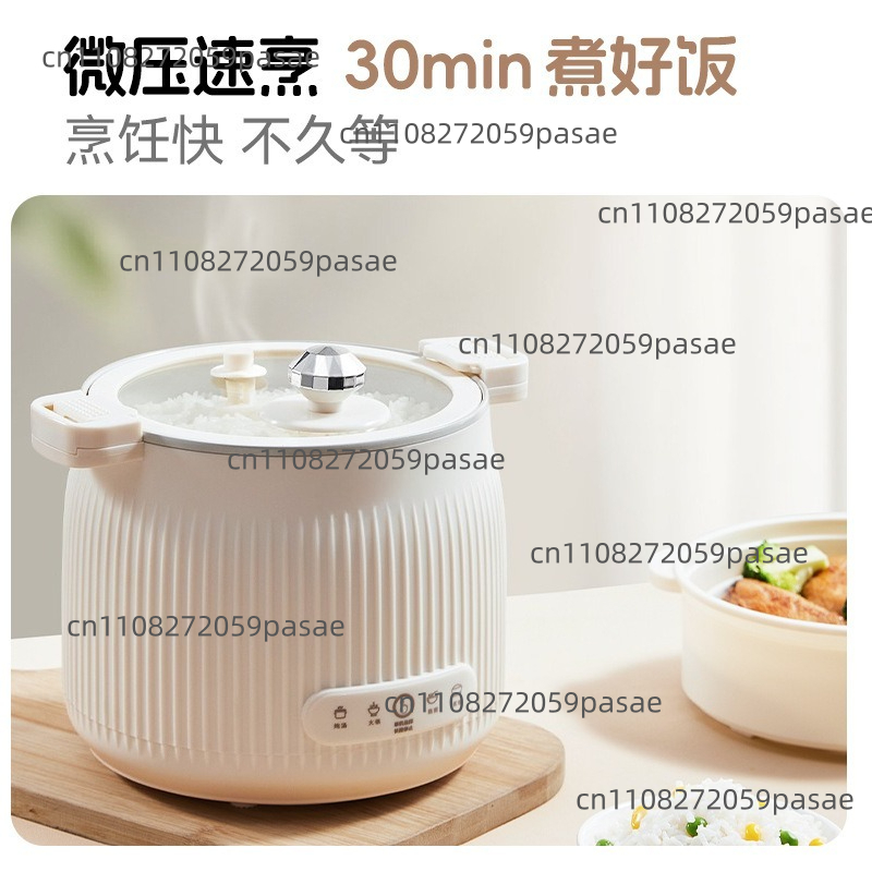Olla eléctrica de 1,6 l para e - Home Cooking Fast Foods reseña y precio